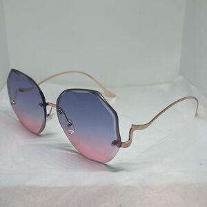 Round Metal Ocean Lens Sunglasses